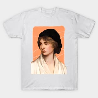 British Writer Mary Wollstonecraft illustration T-Shirt